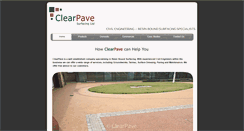 Desktop Screenshot of clearpave.com